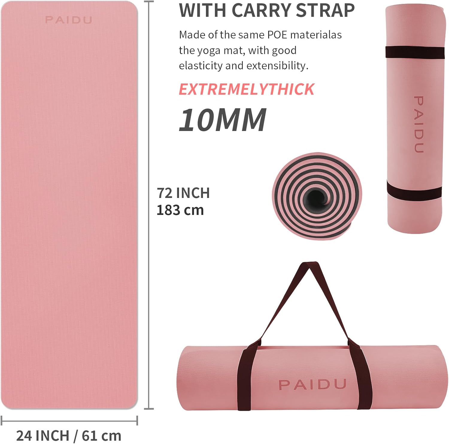 Yoga Mat Non Slip Anti-tear - Image 2