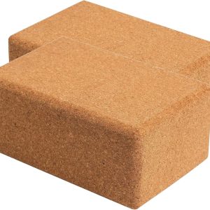 Cork Yoga Blocks 2 Pack Set